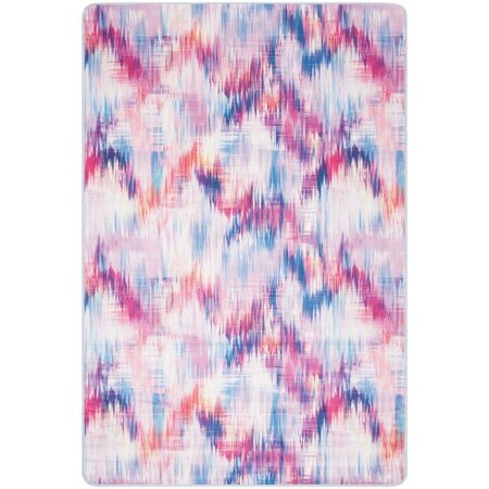 Safavieh 5 ft. - 1 in. x 7 ft. - 6 in. Daytona Power Loomed Rug Medium Rectangle - Ivory & Pink DAY119V-5
